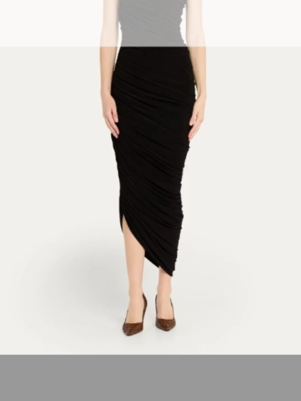 The Row NIB Liisa Python Stiletto Pumps (ORIG. $1650) (SIZE 7B) MOUSSE - Picture 3 of 7